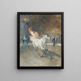 Brynolf Wennerberg - Zirkusreiterin in der Manege.webp