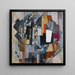 fice and Bedroom - Kazimir Malevich — framed artwork on a wall