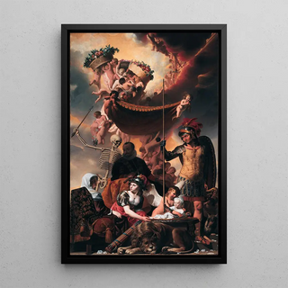 Caesar Van Everdingen - Allegory of the Birth of Frederick Henry of OrangeNassau.webp