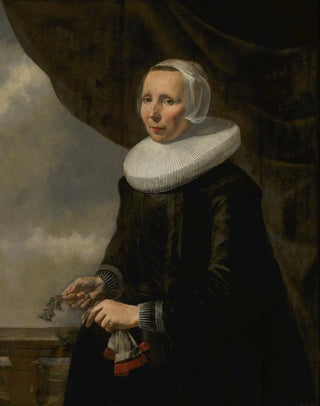Caesar Van Everdingen - Portret van Aechje Claesdr Moer 15851640.webp