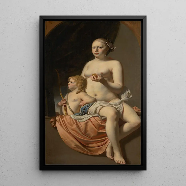 Caesar Van Everdingen - Venus and Cupid.webp