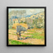 Cagnes - Carl Moll — ingelijst kunstwerk aan de muur