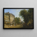 Boulevard Montmartre - Caleb Robert Stanley — ingelijst kunstwerk aan de muur