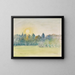 Eragny - Camille Pissarro — ingelijst kunstwerk aan de muur