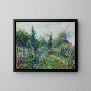 Camille Pissarro - Jardin et poulailler chez Octave Mirbeau Les Damps.webp