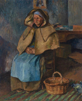 Camille Pissarro - La Mre Gaspard Pontoise.webp