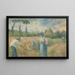 La Récolte - Camille Pissarro — ingelijst kunstwerk aan de muur