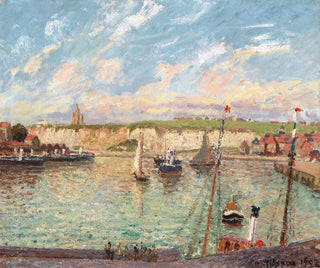 Camille Pissarro - LavantPort De Dieppe AprsMidi Temps Lumineux.webp