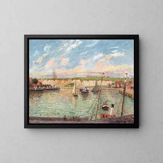 Camille Pissarro - LavantPort De Dieppe AprsMidi Temps Lumineux.webp