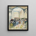 Les Halles centrales le marché aux légumes - Camille Pissarro — ingelijst kunstwerk aan de muur