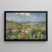 L'ermitage à Pontoise - Camille Pissarro — ingelijst kunstwerk aan de muur