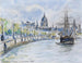 van de Londense Sint-Paulskathedraal - Camille Pissarro — weergave van het kunstwerk