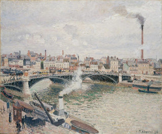 Camille Pissarro - Morning An Overcast Day Rouen.webp