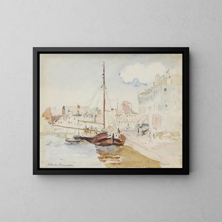 Camille Pissarro - Port de Bruxelles.webp