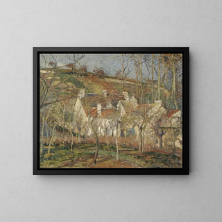 Camille Pissarro - Red roofs corner of a village winter.webp