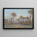 La Route de Versailles Louveciennes Gelée Matinale - Camille Pissarro — ingelijst kunstwerk aan de muur