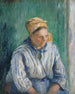 Studie van de wasvrouw - Camille Pissarro — weergave van het kunstwerk