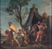 Camillus en de schoolmeester van Falerii - Domenico Corvi — weergave van het kunstwerk