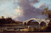 Uitzicht op de Walton-brug - Canaletto — weergave van het kunstwerk