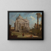 van een grill met de kerk van de Verlosser - Canaletto — ingelijst kunstwerk aan de muur