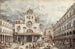 Campo San Giacomo di Rialto Venise - Canaletto — weergave van het kunstwerk