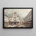 Campo San Giacomo di Rialto Venise - Canaletto — ingelijst kunstwerk aan de muur