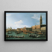 Retour du Bucintoro op Ascension Day - Canaletto — ingelijst kunstwerk aan de muur