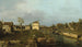 La Porta Portello, Padua - Canaletto — weergave van het kunstwerk