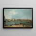 Venetië het Bacino di San Marco vanaf San Giorgio Maggiore - Canaletto — ingelijst kunstwerk aan de muur