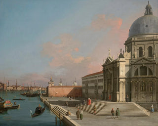 Canaletto - Venice the Grand Canal looking East with Santa Maria della Salute.webp