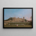 Kasteel van Warwick - Canaletto — ingelijst kunstwerk aan de muur
