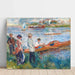 Reproductie van het schilderij Canotiers à Chatou - Pierre-Auguste Renoir