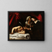 Judith onthoofdt Holofernes - Caravaggio — ingelijst kunstwerk aan de muur