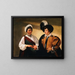 De ziener - Le Caravage — ingelijst kunstwerk aan de muur