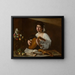 De luitspeler - Caravaggio — ingelijst kunstwerk aan de muur