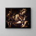 Het Martelaarschap van Sint-Matthijs - Caravaggio — ingelijst kunstwerk aan de muur