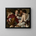 De Muzikanten - Caravaggio — ingelijst kunstwerk aan de muur