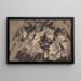 Bloemenboeket - Carel Adolph Lion Cachet — ingelijst kunstwerk aan de muur