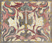 van een decoratief ontwerp schilderij met een rechtopstaande zwaard - Carel Adolph Lion Cachet — weergave van het kunstwerk