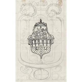 Carel Adolph Lion Cachet - Ontwerp voor een ex libris voor D Goedkoop.webp