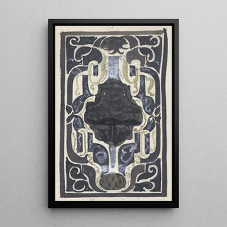 Carel Adolph Lion Cachet - Ontwerp voor ex libris van DJ Goedkoop.webp