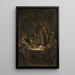 Opstanding van Lazarus Jean 114144 - Carel Fabritius — ingelijst kunstwerk aan de muur