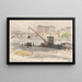 Point du Jour, Parijs - Carel Nicolaas Storm van 's Gravesande — ingelijst kunstwerk aan de muur