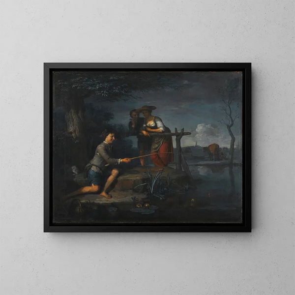 De Visser - Carel de Moor II — ingelijst kunstwerk aan de muur