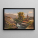 Herfst in de bergen van Catskill - Carl August Sommer — ingelijst kunstwerk aan de muur