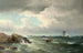 Maritiem landschap - Carl Bille — weergave van het kunstwerk