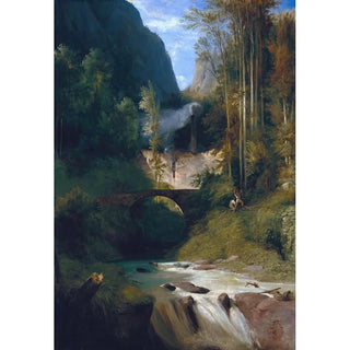 Carl Blechen - Gorge near Amalfi.webp