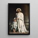 Christus zegent het kleine kind - Carl Bloch — ingelijst kunstwerk aan de muur