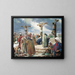 Kruisiging - Carl Bloch — ingelijst kunstwerk aan de muur