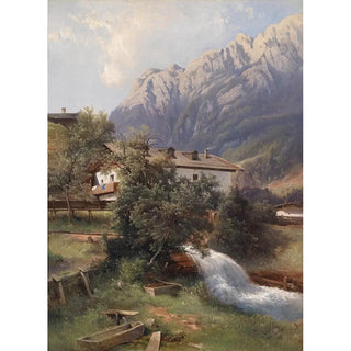 Carl Franz Emanuel Haunold - Motiv aus Werfen.webp